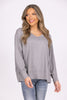 Wardrobe Winner Women's Soft Textured Long Sleeve Top