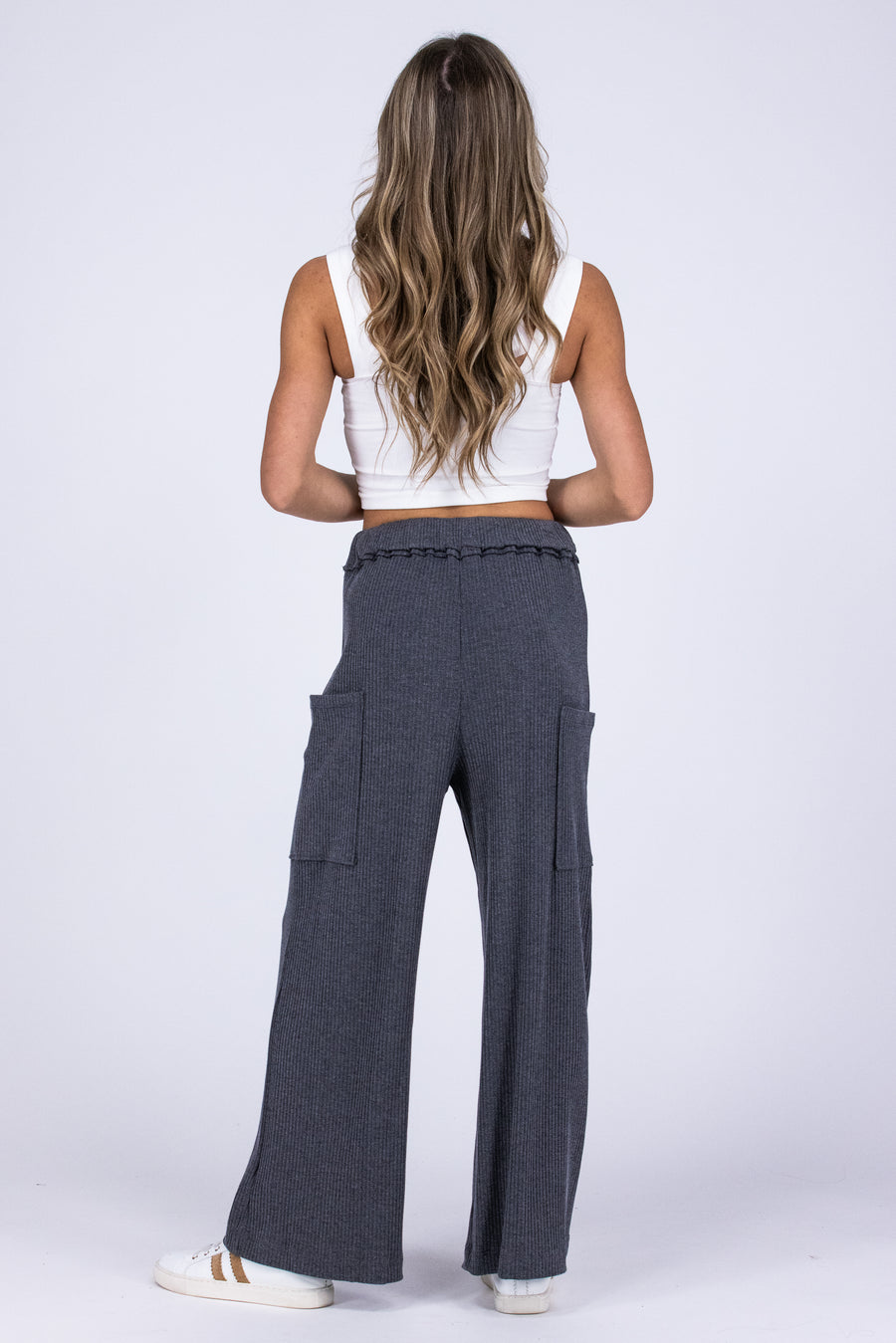 Chilling and Vibing Women's Ribbed Pants