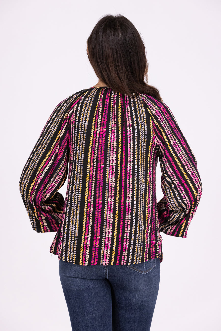 Lights Off Women's Oversized V-Neck Top * Final Sale*