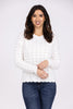 Filled With Joy Women's Scalloped Hem Sweater *Final Sale*