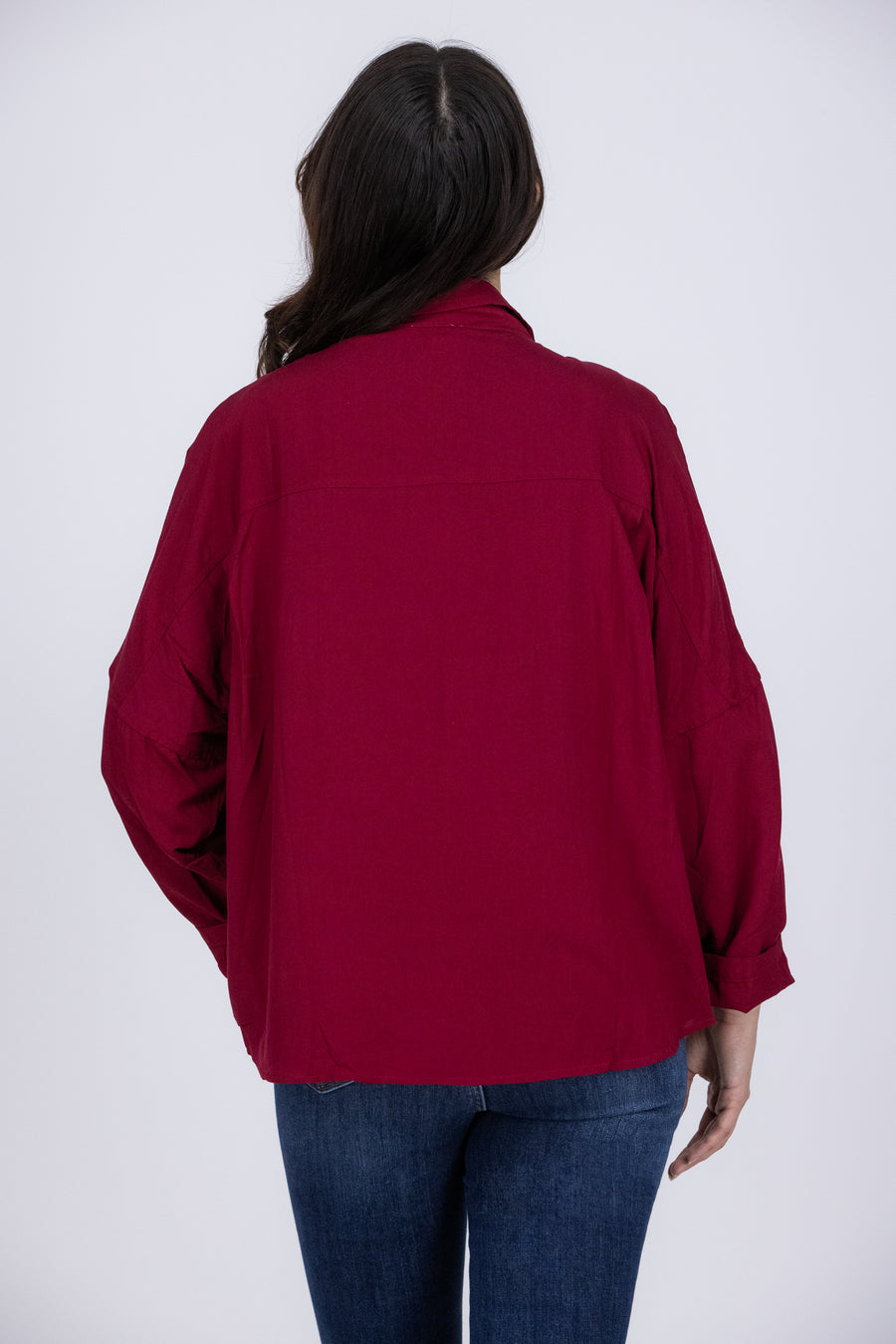 Beat Of My Own Drum Women's Button Down Long Sleeve Top *Final Sale*