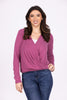 Some Enchanted Evening Women's Plunge Long Sleeve Top *Final Sale*