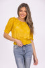 Warm in the Sunshine Women's Off The Shoulder Top