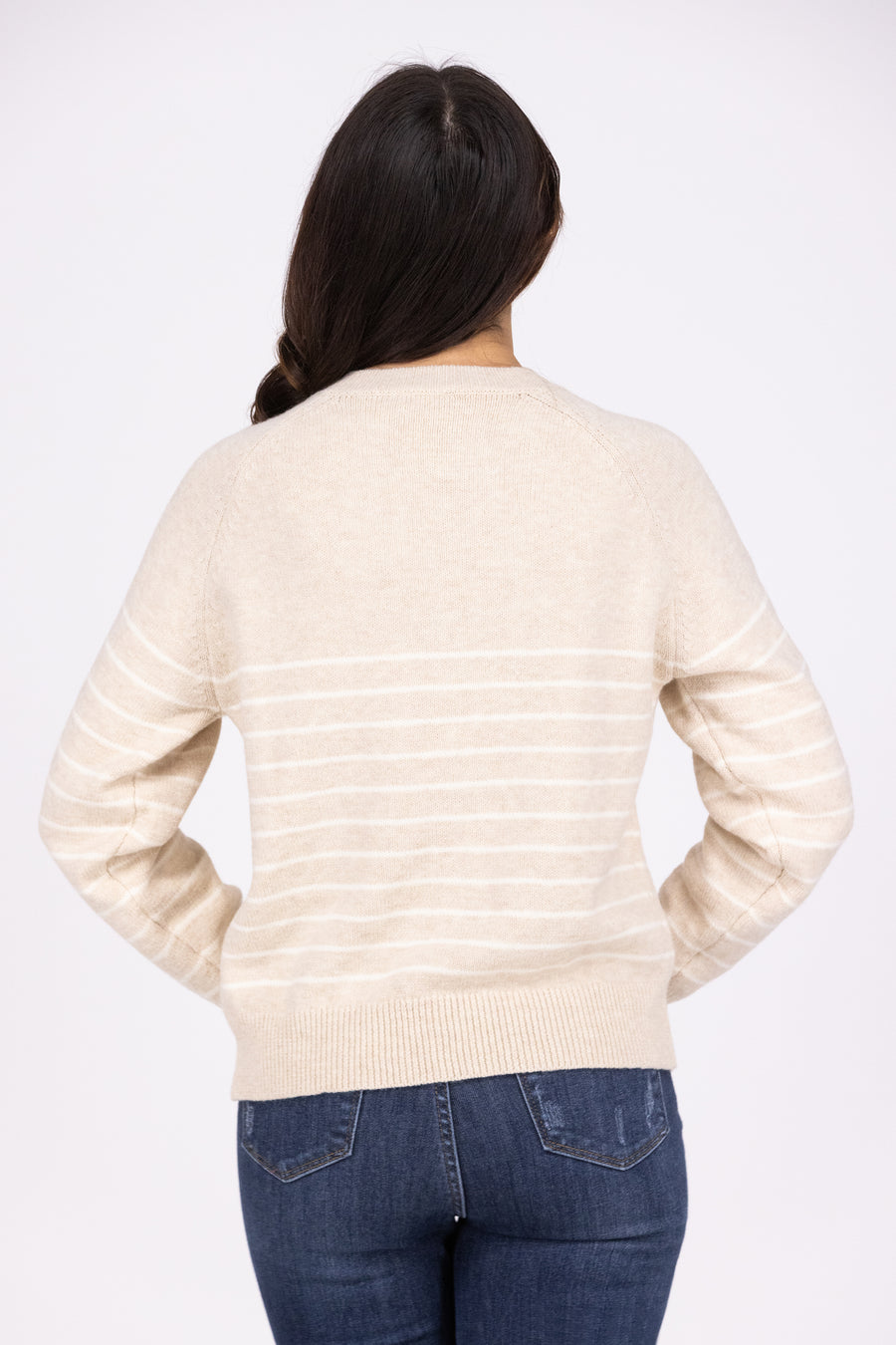 Know You Best Women's Striped Long Sleeve Sweater