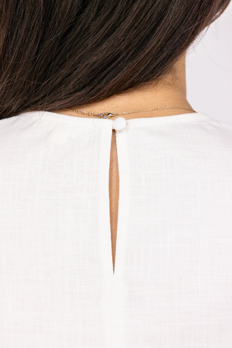 Simple and Clean Women's Breathable Linen Cinch Waist Crop Tank Top