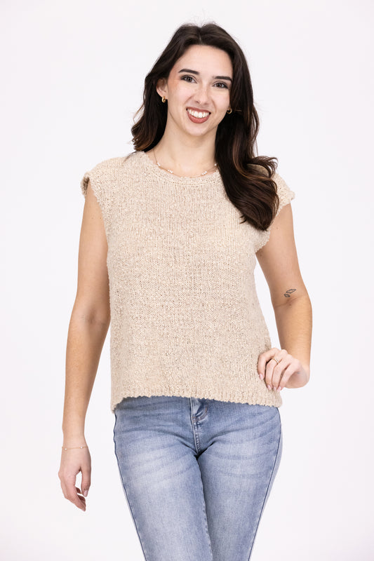 On A Good Note Women's Textured Tank Top