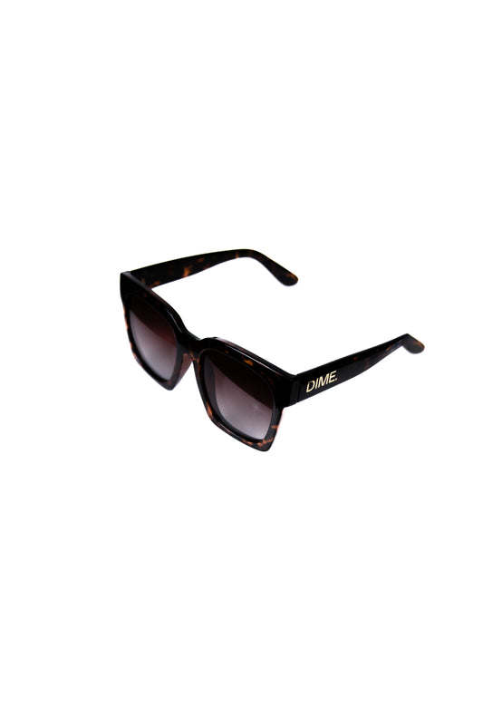 Women's Tortoise/Brown Oversized Square Sunglasses