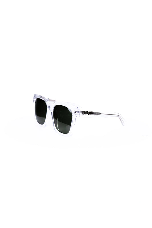 Women's Clear Crystal Oversized Square Sunglasses *Final Sale*
