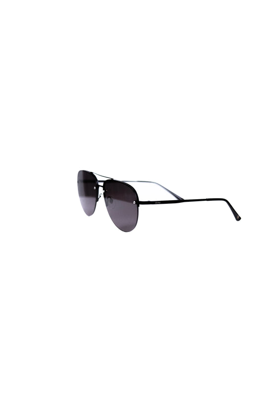 Women's Black/Grey Hidden Frame Sunglasses *Final Sale*