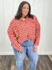 Weekend Picnic Women's Plaid Button Down Shacket *Final Sale*