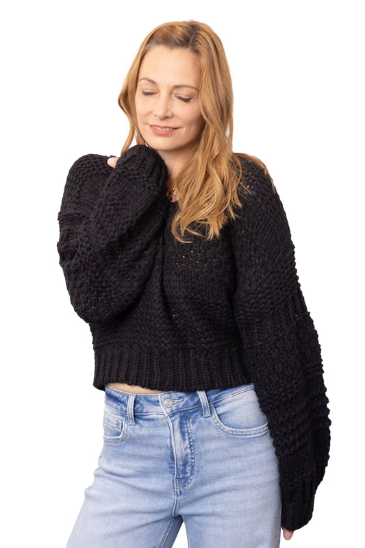 ALB Custom Women's Oversized Chunky Knit Sweater