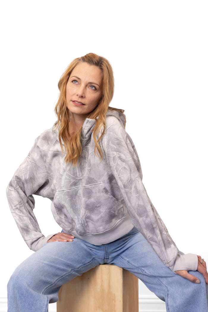 Camo Quarter Zip Hoodie
