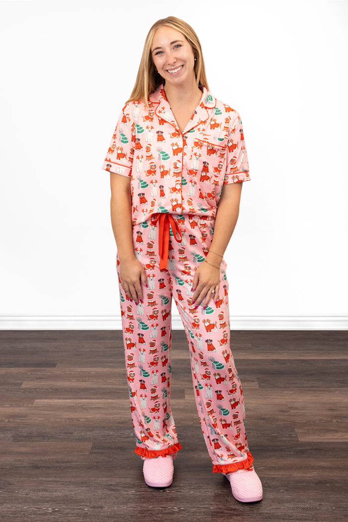 Dogs Short Sleeve Jammies