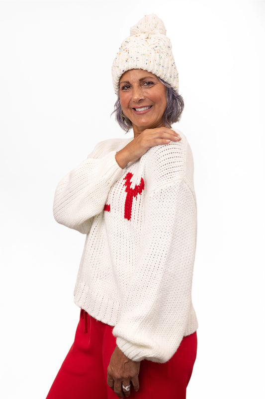 ALB Custom Women's Cozy Knit Sweater *Final Sale* *FINAL SALE*