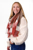 ALB Custom Women's Plaid Woven Scarf