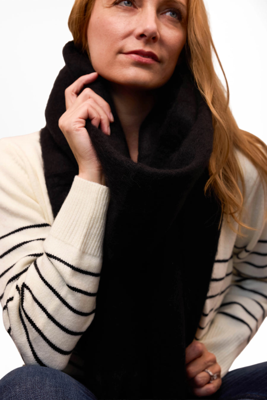 ALB Custom Women's Solid Fleece Scarf *Final Sale*