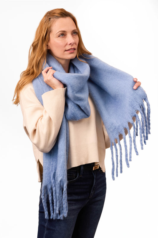 ALB Custom Women's Solid Fleece Scarf