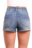 The Indie by Ava Lane High-Rise Tummy Control Vintage Wash Denim Shorts