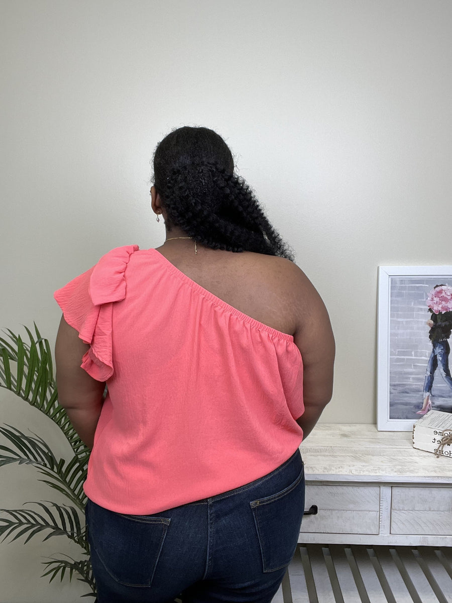 Turning Heads Women's Ruffle Short Sleeve Top *Final Sale*