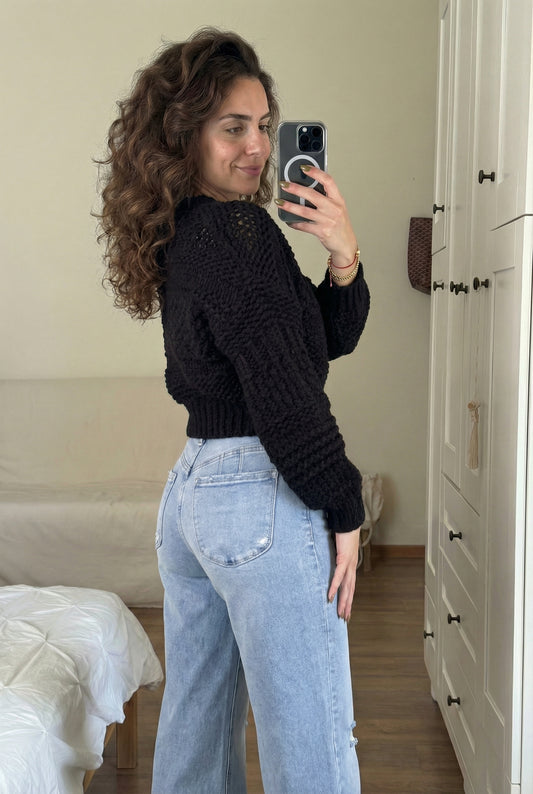 The Felicity from Lovervet: *Three Lengths* High-Rise Tummy Control Wide Leg Denim