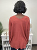 Quiet Time Women's Pullover Relaxed Long Sleeve Top *Final Sale*