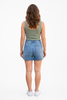 The Piper by Ava Lane High-Rise Tummy Control Denim Shorts
