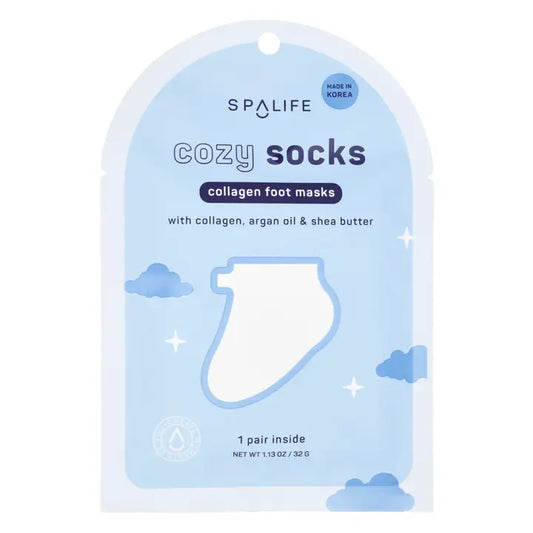 Women's Cozy Socks Collagen Foot Mask