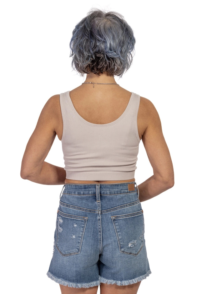 Women's Button Detail Bralette