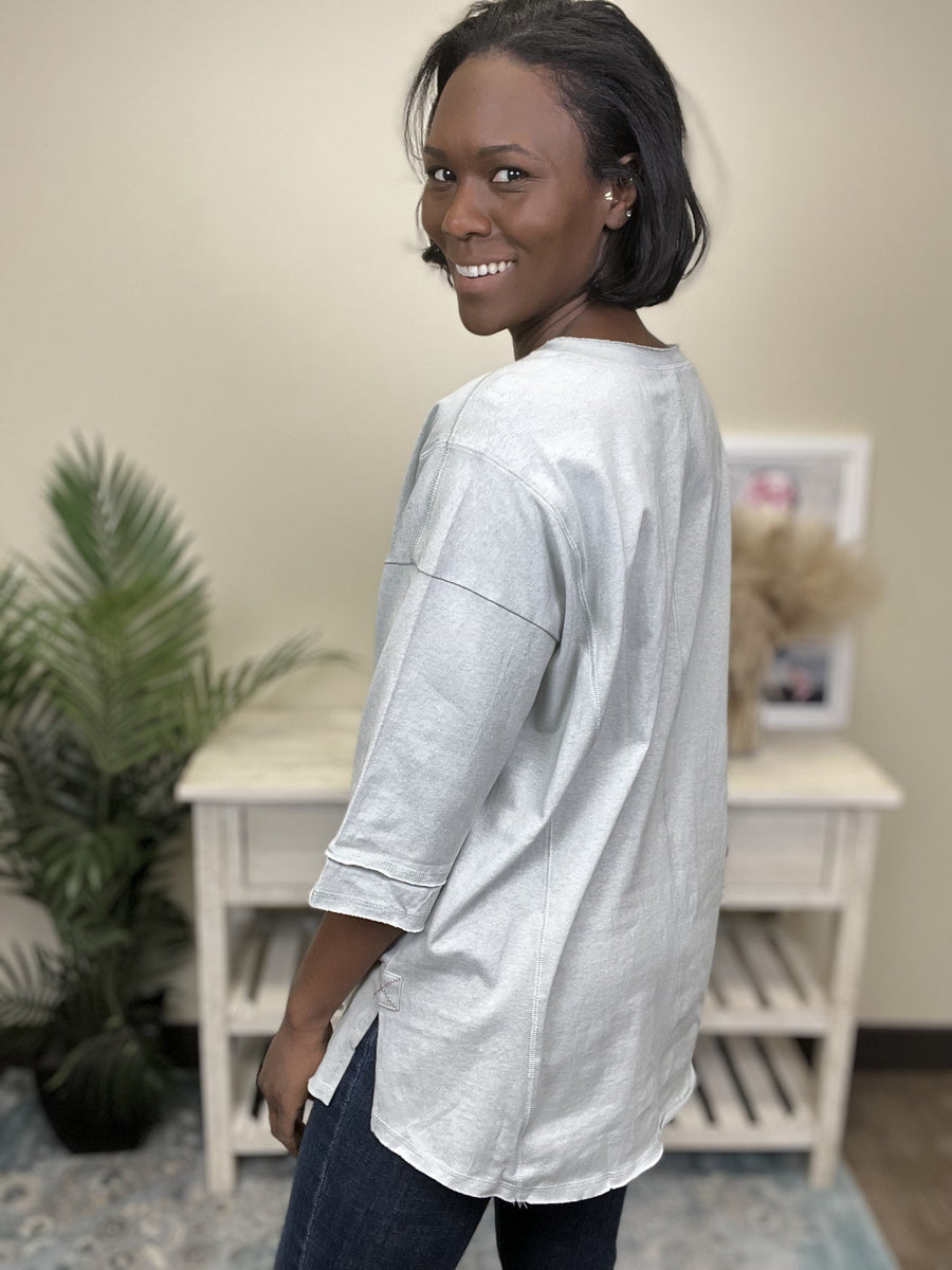 Get Excited Women's Flattering Long Sleeve Top *Final Sale*