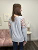 Falling For Fun Women's Embroidered Waffle Knit Long Sleeve Top *Final Sale*
