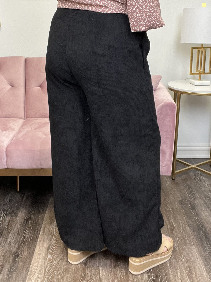 Keep Your Focus Women's Corduroy Wide Leg Pants *Final Sale*