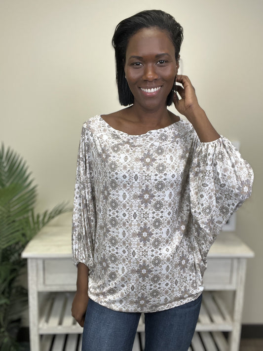 Hot Mama Women's Tunic Long Sleeve Top *Final Sale*