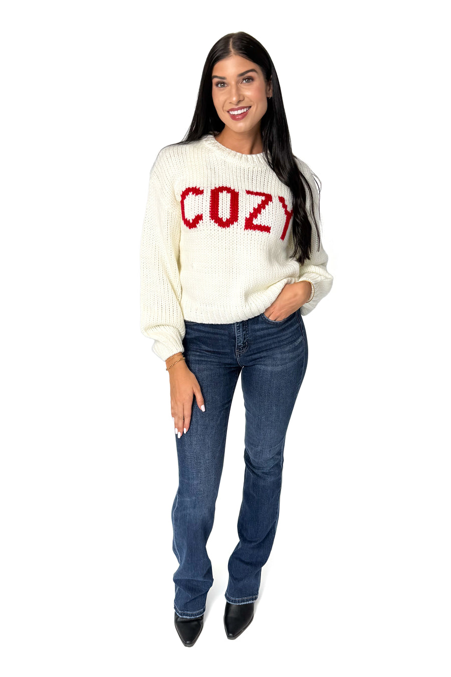 ALB Custom Women's Cozy Knit Sweater
