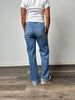 The Shane from Risen Mid-Rise Cuffed Wide Leg Denim