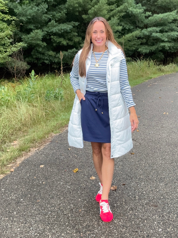 ALB Custom Women's Long Puffer Vest