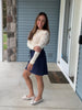 ALB Custom Women's Navy Drawstring Skort *Two Lengths*