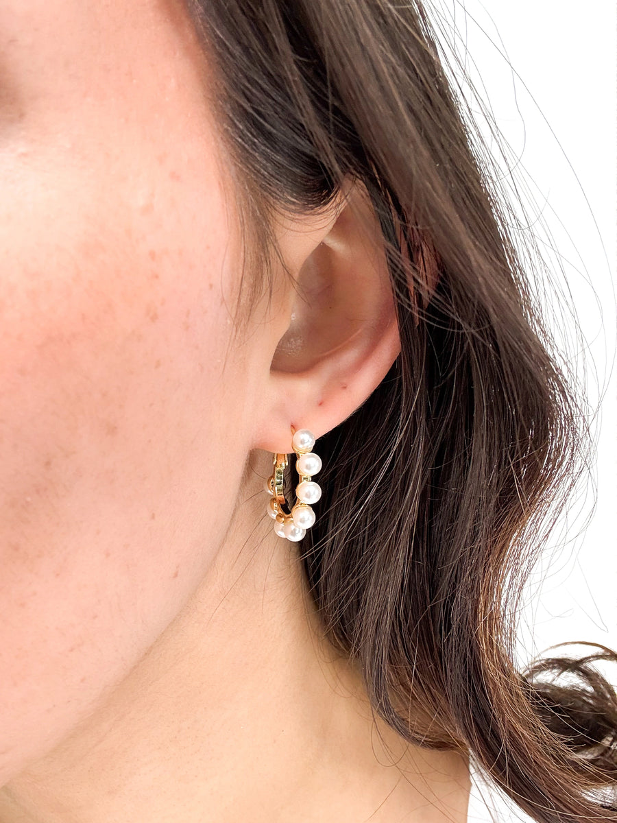 B.b. Lila I Vow Earrings