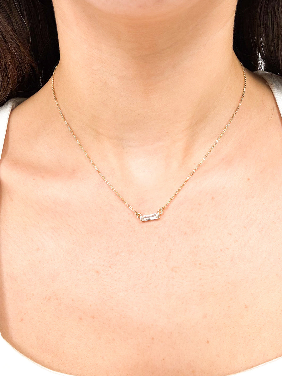 B.b. Lila It's Alright to Be Little Bitty Necklace