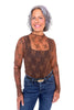 Women's Lace Long Sleeve Layering Top