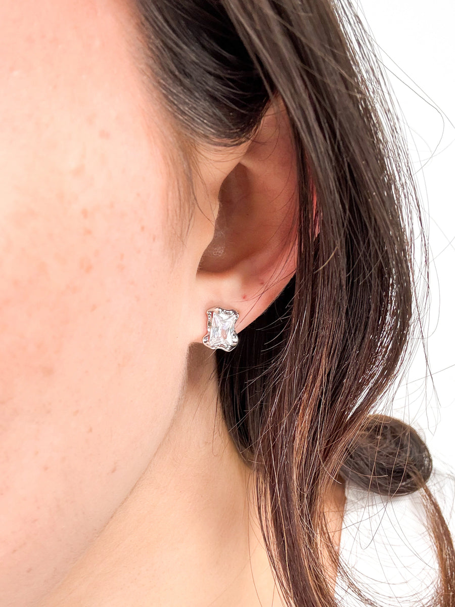 B.b. Lila Bling By Bling Earrings