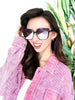 Women's Pink Cat-Eye Polarized Sunglasses