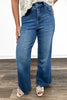 The Shelby by Ava Lane: *Three Lengths* High-Rise Tummy Control Wide Leg Denim