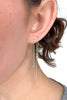 B.b Lila Corina Threader Earrings