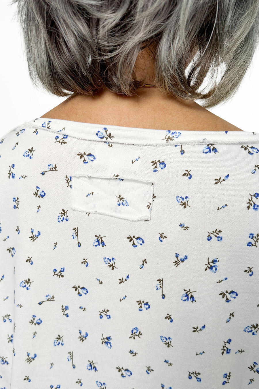 ALB Custom Women's Ditsy Floral Print Long Sleeve Top