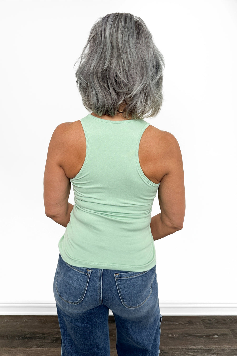 ALB Custom Women's Layering Built in Bra Tank Top