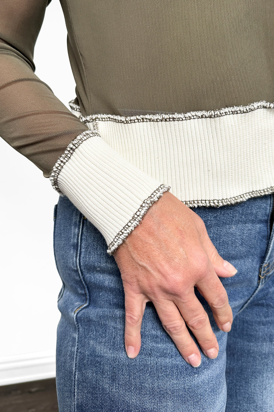 ALB Custom Women's Lightweight Mesh Long Sleeve Top