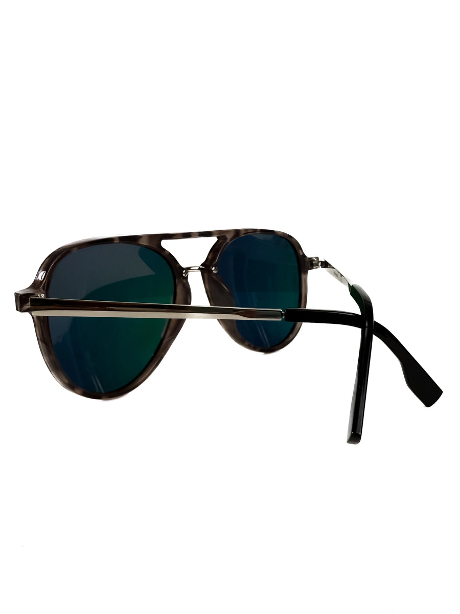 Women's Hot Pink Aviator Polarized Sunglasses