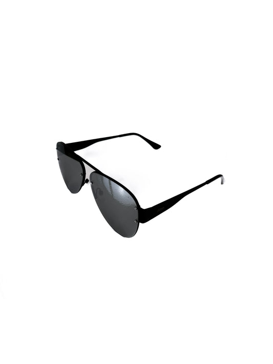 Women's Black Aviator Sunglasses *Final Sale*
