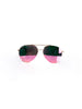 Women's Hot Pink Aviator Sunglasses
