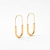 ALB Custom Gold U-Shaped Hoop Earrings